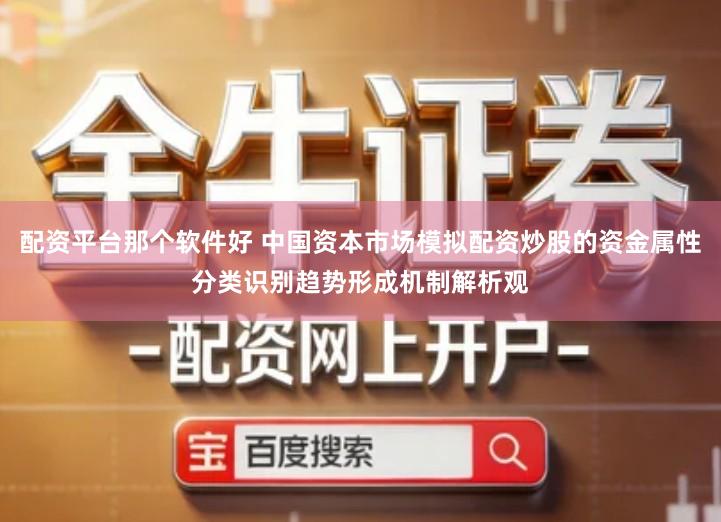 配资平台那个软件好 中国资本市场模拟配资炒股的资金属性分类识别趋势形成机制解析观